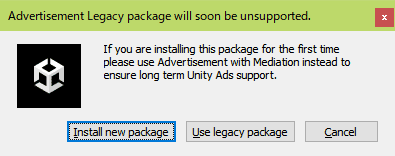 Advertisement Legacy package will soon be unsupported.
